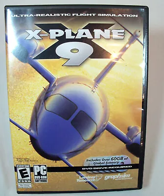 X-Plane 9 (PC 2008) Flight Simulator -- 6 Discs  • $13.99