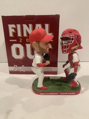 $114.99 • Buy Yadier Molina & Adam Wainwright St Louis Cardinals 2006 Final Out Bobblehead