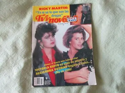 RICKY MARTIN / VICTORIA RUFFO / ALEJANDRA GUZMAN TVyNoveles JAN 27 1992 • $15