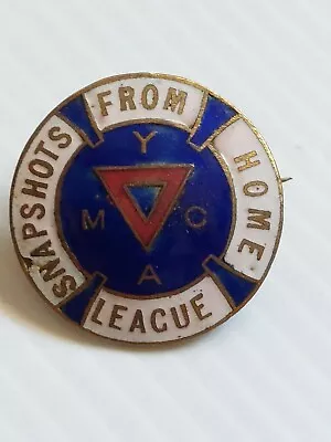 YMCA League Snapshots From Home Enamelled Badge Pin • $20