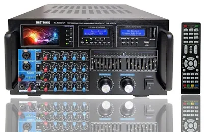 $1699 • Buy Singtronic KA-5000DSP 5000W Pro Console Mixing Amplifier Karaoke, EQ, HDMI