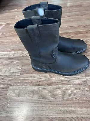 Wolverine Men Floorhand 10  Waterproof Soft Toe Wellington Work Boots Size 10.5 • $79.99