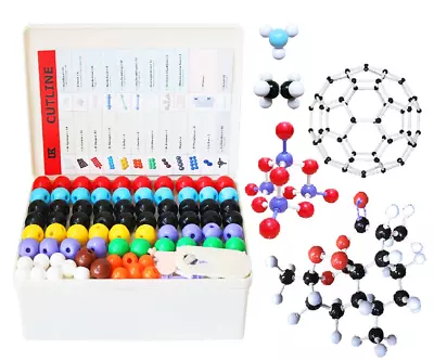 CHEMISTRY MOLECULAR MODEL KIT Student Teacher Set For Organic Inorganic LINKTOR • $43.98