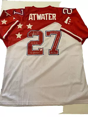 Steve Atwater Autographed AFC 1996 Pro BOWL  Style Jersey - JSA / 5 INSCRIPTIONS • $349.95