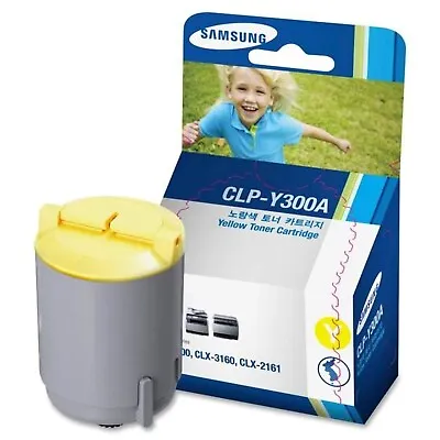 Original Samsung CLP300Y Yellow Toner Cartridge (CLP-Y300A/SEE) • £18.57