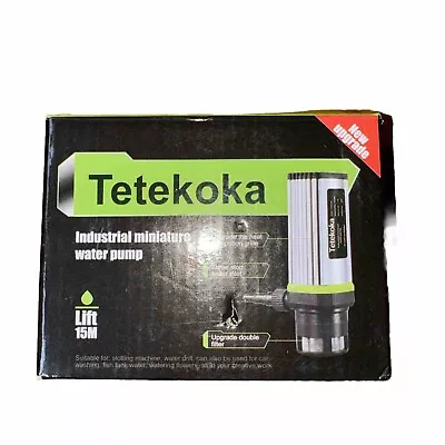 60W DC12V/(Tetekoka) Industrial Miniature Water Pump Upgradable Double Filter • $18.99