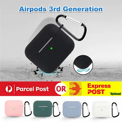 $4.99 • Buy For Apple AirPods 3 Case 3rd Gen Generation Silicone Shockproof Protective Cover