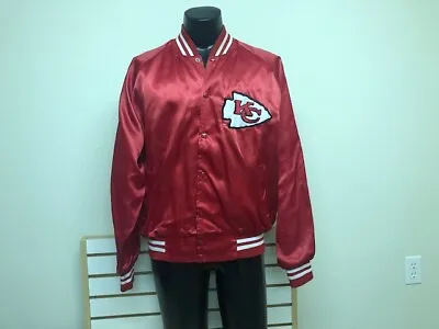 Vintage Kansas City Chiefs Satin Legends Jacket  Size  X Large NICE  • $159.95