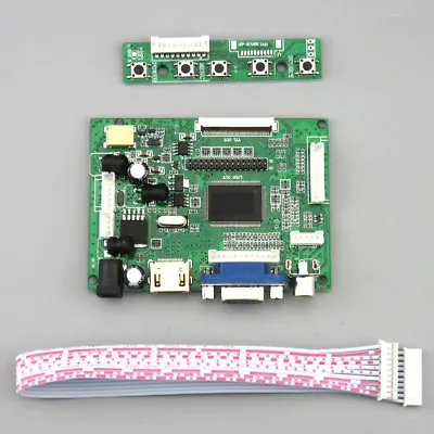 HDMI VGA 2AV LVDS LCD Display Controller Board Raspberry Pi Kit For LCD Monitor • $21.64