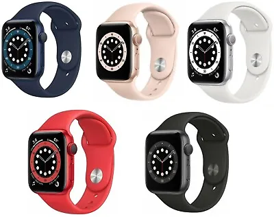 $194.99 • Buy Apple Watch Series 6 40mm 44mm GPS + WiFi + Cellular - All Colors- Very Good