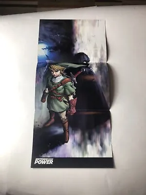 The Legend Of Zelda Nintendo Power 2005 Poster Twilight Princess • $13.49