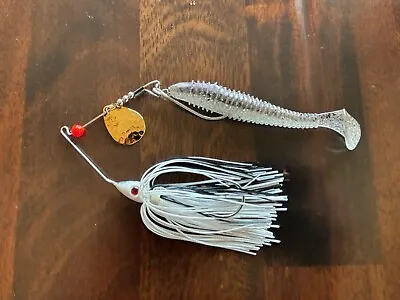 Sims Tackle 1/2oz Spinnerbait / Swimbait Predator Gizzard Shad W/Gold Blade • $8.99