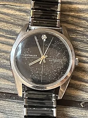 Vintage Wittnauer Automatic Men’s 17 Jewels Wristwatch Parts/Repair • $30