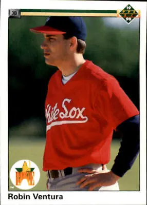 $0.99 • Buy 1990 Upper Deck #21 Robin Ventura Chicago White Sox Rookie Card