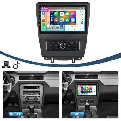 4G+64G Android 13.0 Carplay Car Stereo Radio GPS For Ford Mustang 2010-2014 GPS • $279.99