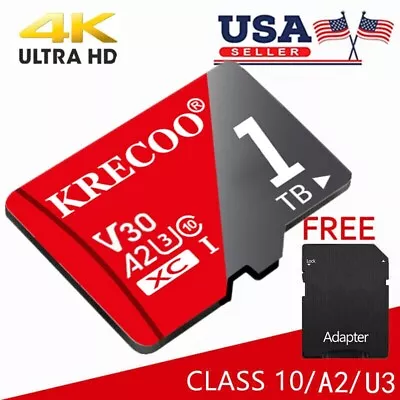 Micro SD Card 128GB 256GB 1TB TF Flash Ultra Class 10 Memory Card Wholesale Lot • $8.79