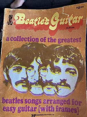 Vintage Beatles Guitar Album: A Collection Of The Greatest Beatles Songs Book • $19.95