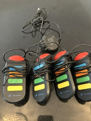 £9.99 • Buy Buzz Wired Controllers Buzzers Sony PlayStation 2 PS2 Vgc