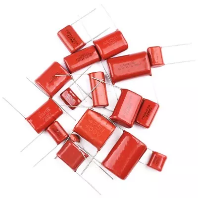 CBB Capacitor 100V 250V 400V 630V Metallised Polyester Film Capacitors 1nF-4.7uF • $12.60