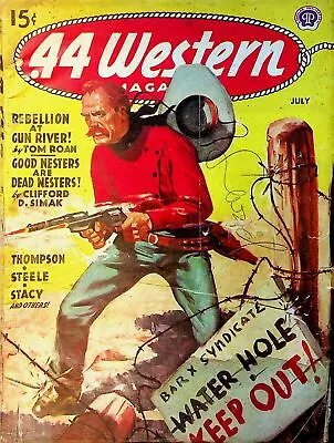 44 Western Magazine Pulp Jul 1945 Vol. 12 #4 GD Low Grade • $6