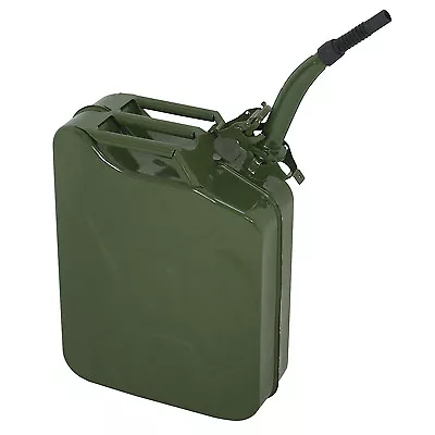  Jerry Can Emergency Backup 5 Gallon Metal Portable Tank Oline Container • $36.58