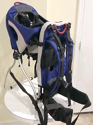 Kelty Kids Journey PerfectFIT CLEAN Backpack Child Carrier Blue & Red • $89