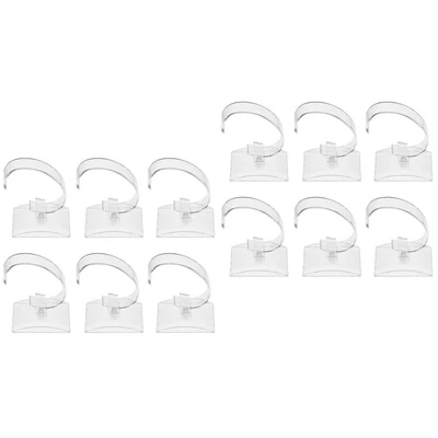 £11.10 • Buy 12 Pcs Watch Stand Bracelet Display Rack Table Frame Acrylic Trays Display