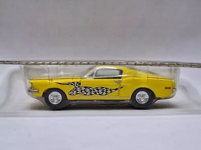 Revell Amigo Pack 1969 69 Ford Mustang Fastback Promo Car Yellow Rubber Tires • $10.99