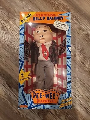 Vintage 1988 Pee Wees Playhouse Billy Baloney Ventriloquist Doll Matchbox New • $200