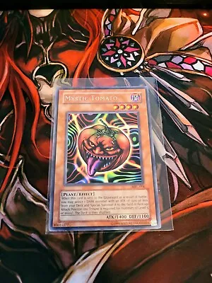 Yugioh Tcg Mystic Tomato Mrl-094 Rare Unlimited Edition Lp 1996 • $2.50