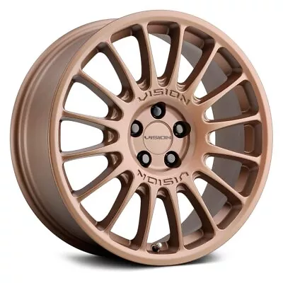 Vision 477 MONACO Wheels 15x7 (38 5x112 73.1) Bronze Rims Set Of 4 • $483.04