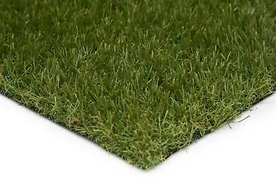 30mm Antalya - Budget Artificial Grass Astro Cheap Lawn Fake Turf 2m 4m 5m Wide • £0.99