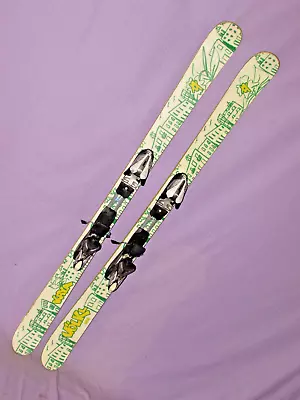 $158 • Buy Volkl KAYA Women's Twin Tip Freestyle Skis 148cm With Marker 11.0 Ski Bindings ~