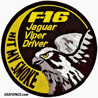 Usaf 24 Tactical Air Support Sq -24 Tass-f-16 Jaguar Viper Driver-original Patch • $11.95