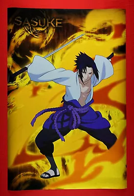 Sasuke Uchiha Naruto Shippuden Manga Anime Art Picture Poster 24X36 New    SASU • $23.95