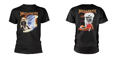 Megadeth - Mary Jane (NEW MENS FRONT & BACK PRINT T-SHIRT) • £18.02