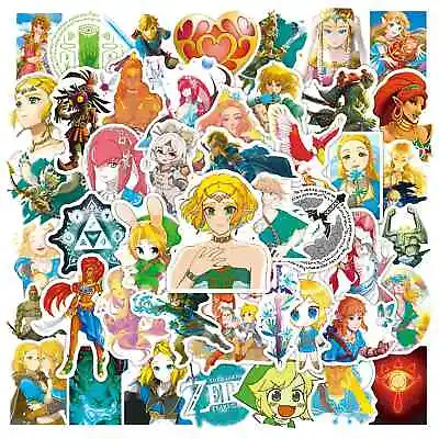 Legend Of Zelda Anime Manga RPG Stickers Random 10/25/50 PCS - No Duplicates • $3