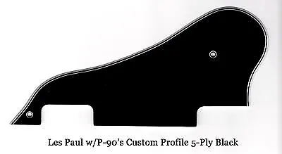Les Paul LP Studio Custom W/P-90's BWBWB Pickguard For Gibson Epiphone Project  • $34.99