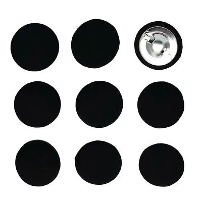 £4.15 • Buy Blank Single Hole Decorative Fabric Covered Sewing Button For Scrapbooking