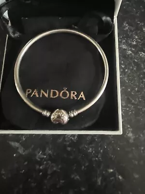Genuine Pandora Bangle Bracelet 21 CM • £5.50