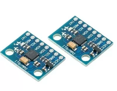 2 Pcs  GY-521 MPU-6050 6 DOF 3 Axis Gyroscope + Accelerometer Module USA Seller • $5.99