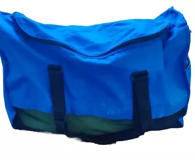 Tulsa Mesh Diving Blue Duffle Bag • $24.90