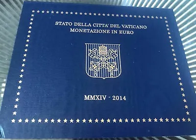 Vatican 8 Euro Coins Set 2014 Francis I In Official Presentation Folder • $200