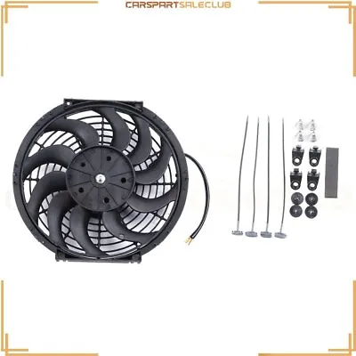 $26.59 • Buy Electric Condenser Radiator Cooling Fan Assembly For 12  Inch Universal Toyota