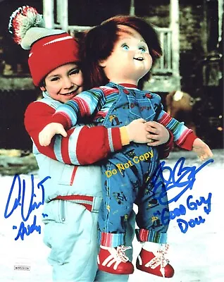 ALEX VINCENT & EDAN GROSS Signed 8x10 Photo GOOD GUYS DOLL Child’s Play JSA • $127.74