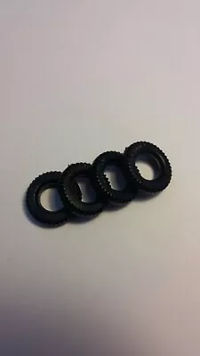 £2.24 • Buy   DINKI Model Car Tyres 15mm TREADED New DUNLOP Set Of 4  Rubber UK Supply
