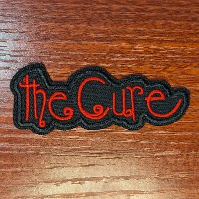 The Cure Band Patch 80s Music Rock Robert Smith Embroidered Iron On 1.25x3.25  • $4