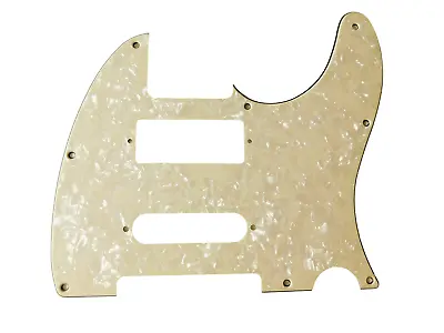 Cream Pearl Tele Nashville Mini Hum Pickguard 4-ply  USA & MIM For Telecaster ® • $14.58