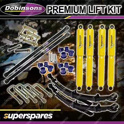 Dobinsons 2 Inch 50mm Torsion Bar Leaf Lift Kit For Rodeo RA Colorado RC D-Max • $2320.95