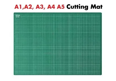 Cutting Mat Craft Board Non Slip Self Healing Surface Protection A1/A2/A3/A4/A5 • £4.90